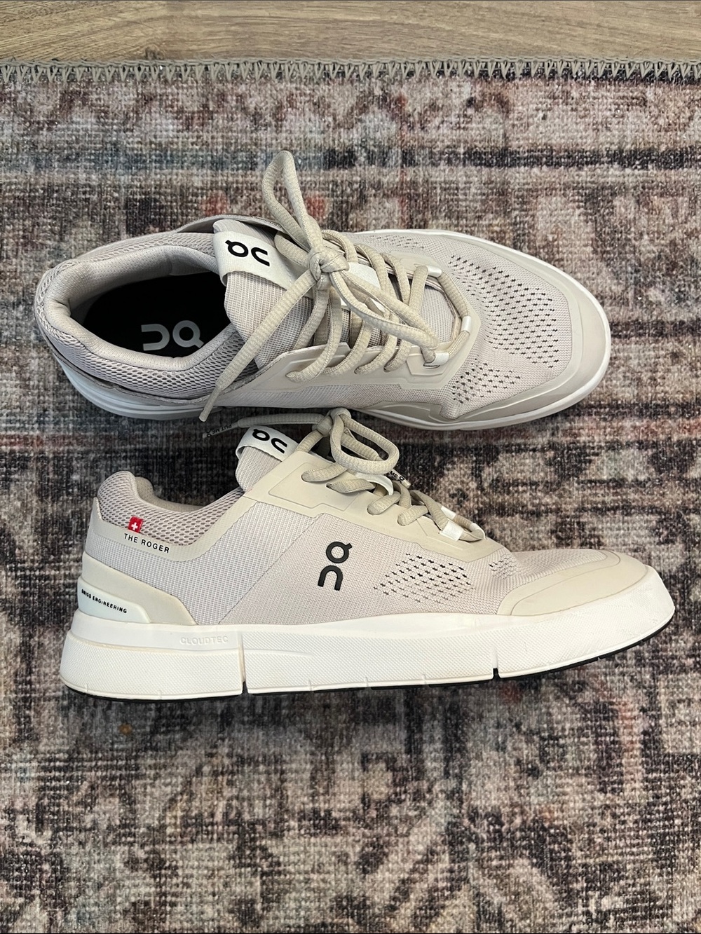 On Cloud The Roger Spin Sand/Ivory